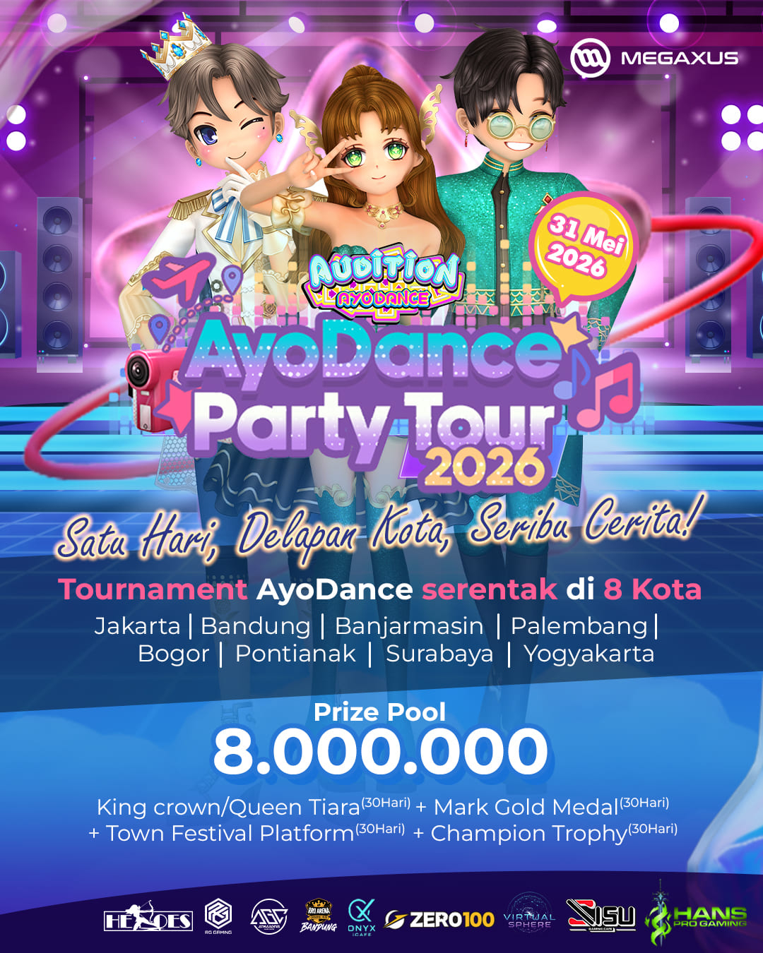AyoDance Party Tour 2026