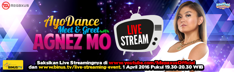 Live Streaming AyoDance Meet and Greet Agnez Mo