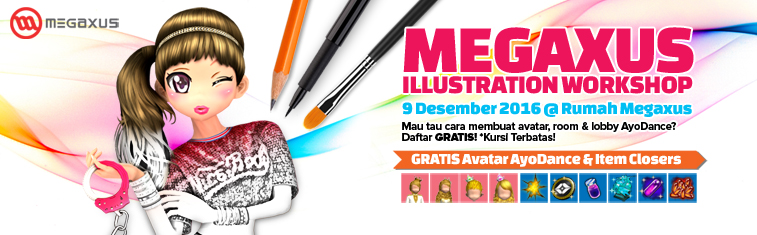 Megaxus Illustration Workshop @ Rumah Megaxus