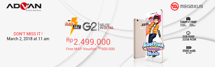 Maret FLASH SALE Smartphone ADVAN G2