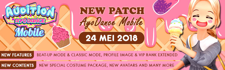 New Patch Update AyoDance Mobile 24 Mei 2018