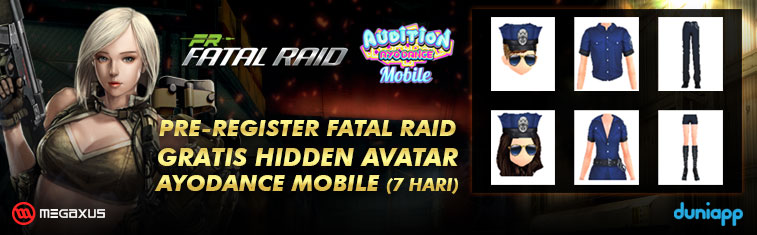 Pre-Register Fatal Raid Dapat Hidden Avatar