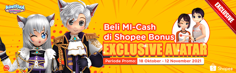 Megaxus x Shopee Exclusive Promo 11 11