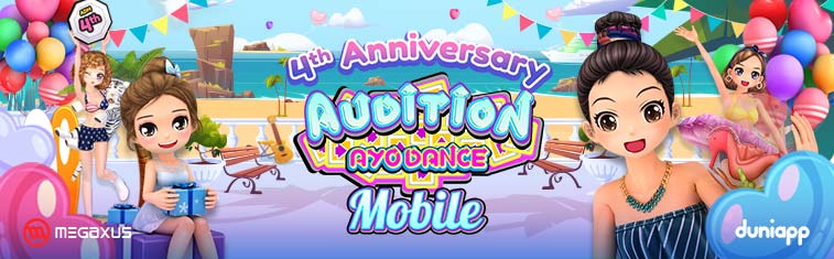 Happy 4th Anniversary AyoDance Mobile