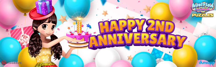 Happy 2nd Anniversary AyoDance Puzzles