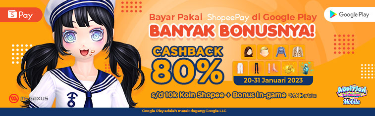 AyoDance Mobile x ShopeePay (20 - 31 Januari 2023)