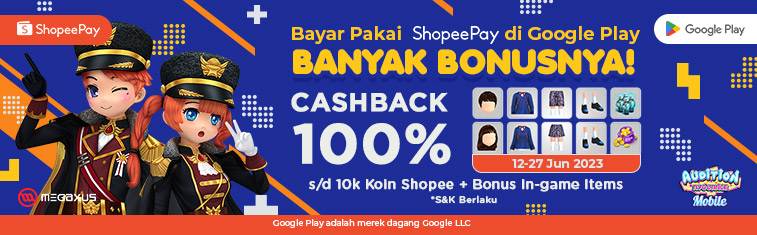 AyoDance Mobile x ShopeePay (12 - 27 Juni 2023)