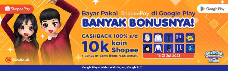 AyoDance Mobile x ShopeePay (16 - 31 Juli 2023)