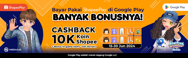 AyoDance Mobile x ShopeePay (15 - 30 Juni 2024)