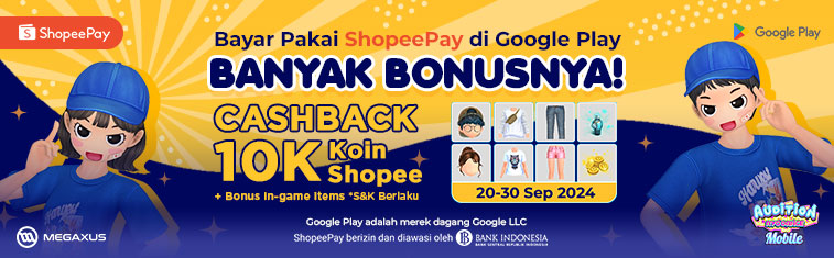 AyoDance Mobile x ShopeePay (20- 30 Agustus 2024) 