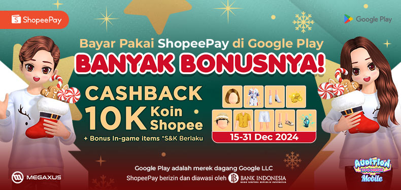 AyoDance Mobile x ShopeePay (15-31 December 2024)