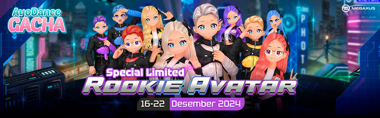 AyoDance Gacha Special Limited Rookie Avatar