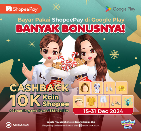 AyoDance Mobile x ShopeePay (15-31 December 2024)