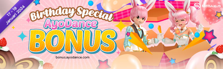 AyoDance Birthday Bonus 2024