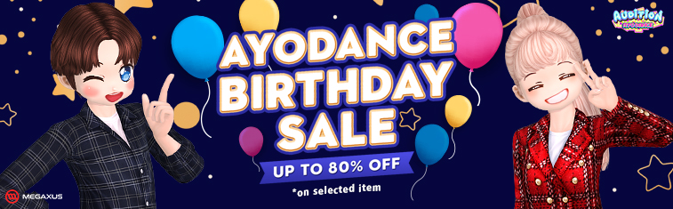 AyoDance Birthday Sale 2024