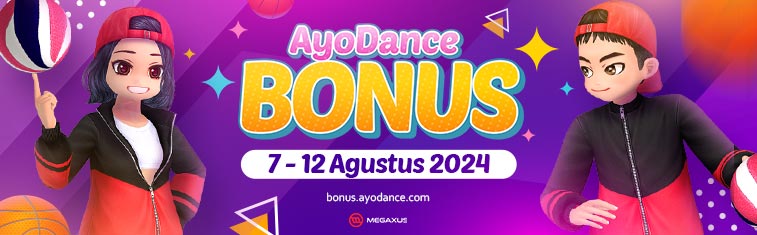 AyoDance Bonus Kejutan Agustus 2024