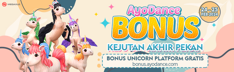 AyoDance Bonus Kejutan Akhir Pekan