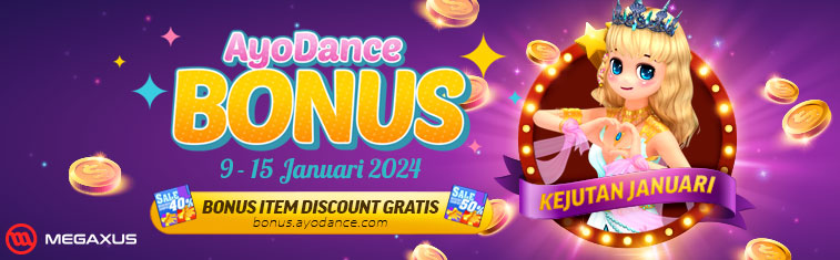 AyoDance Bonus Kejutan Januari