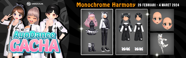 AyoDance Gacha Monochrome Harmony