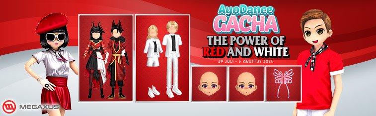 AyoDance Gacha : The Power of Red & White