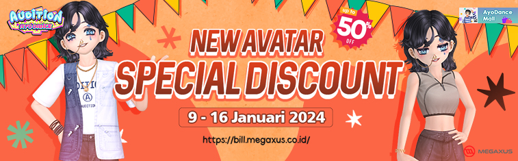 AyoDance Mall New Avatar Special Discount