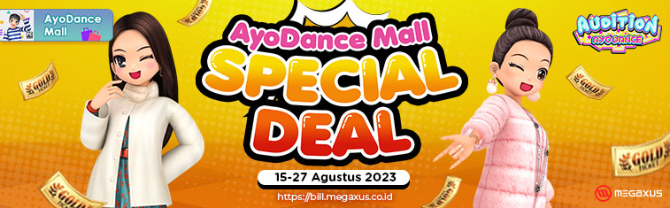 AyoDance Mall Special Deal Agustus 2023