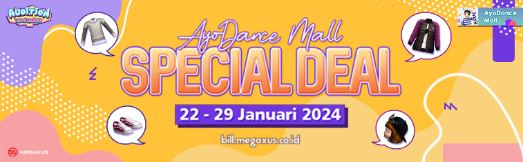 AyoDance Mall Special Deal Januari 2024