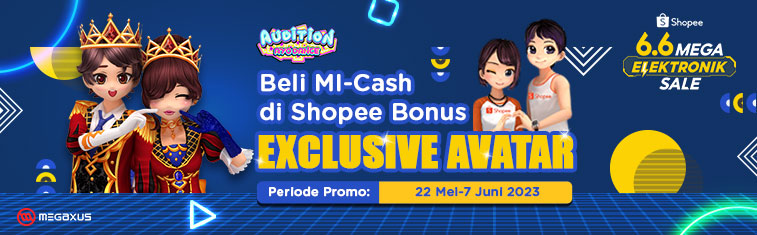 AyoDance Shopee Bonus 6.6