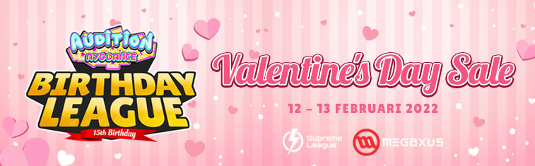 Valentine's Day Sale @ AyoDance Birthday League 2022