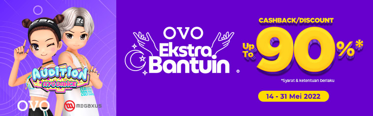 Megaxus x OVO Ekstra Bantuin Promo