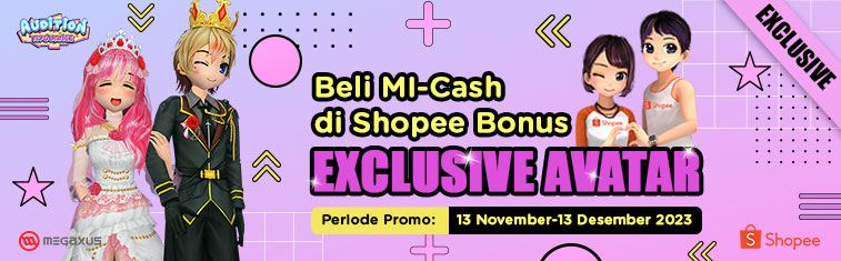 Megaxus x Shopee 12.12 Special Promo