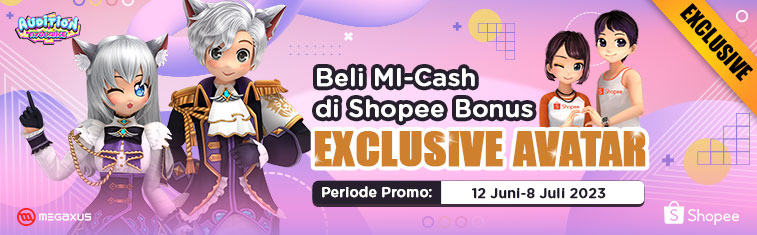 Megaxus x Shopee 7.7 Special Promo