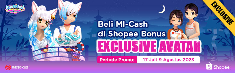 Megaxus x Shopee 8.8 Special Promo