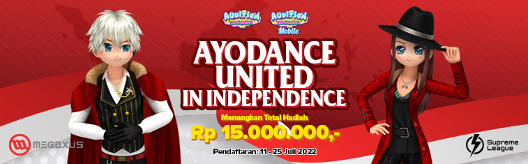 Pendaftaraan AyoDance United in Independence Tournament telah dibuka