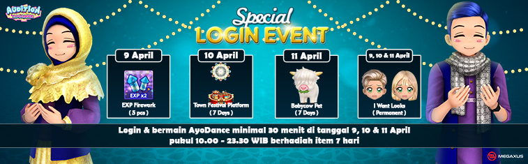 Special Login Event Lebaran 2024